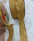 Glitter ribbon cross V