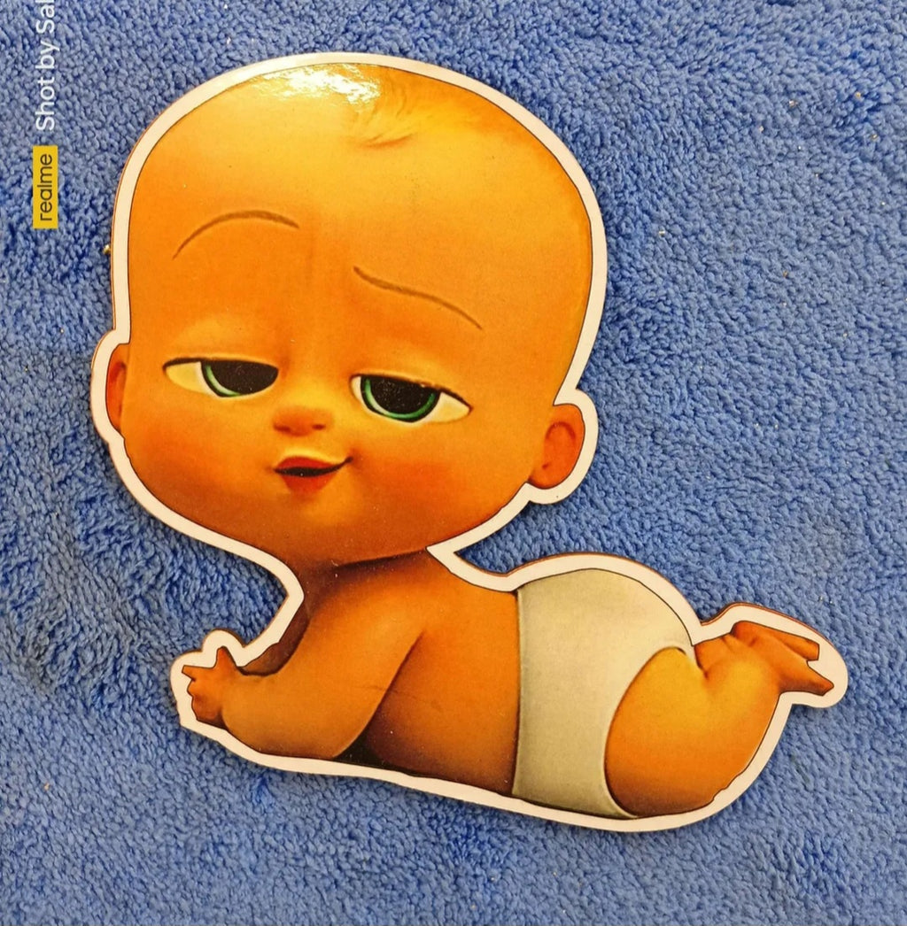 Baby shower cutouts
