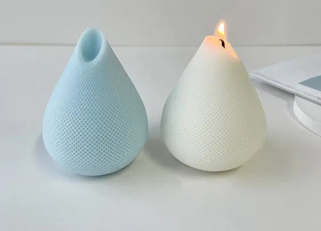 Geometric Water Drop Candle Handmade Mould